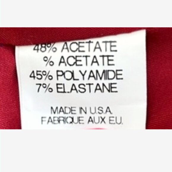 Theory Red Satin Cocktail Dress Spaghetti Strap Knee Length Dress Size 0 Elegant - Picture 11 of 13